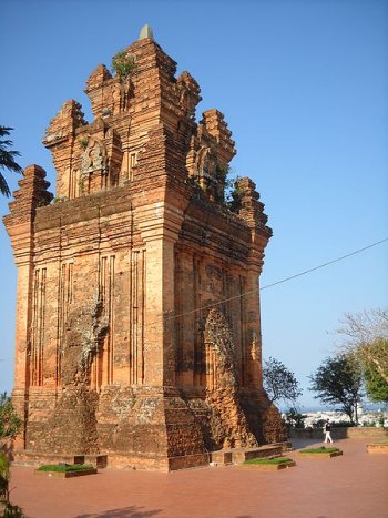 Nhan Cham Tower, Tuy Hoa, Vietnam