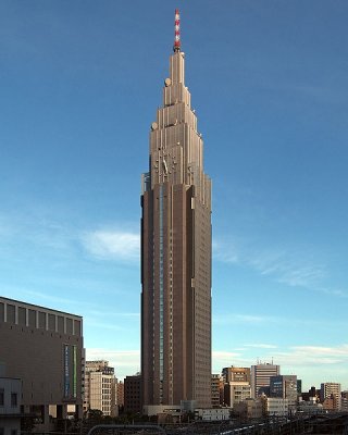 NTT-Docomo Yoyogi skyscraper, Shibuya