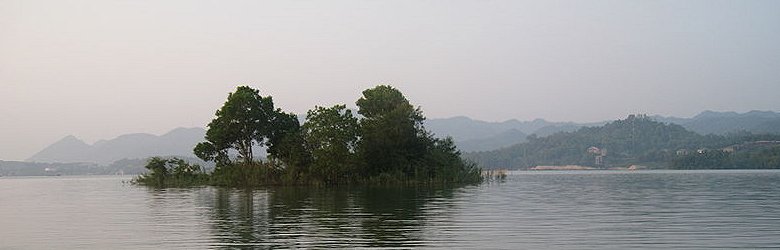 Nui Coc Lake, Thai Nguyen Province, Vietnam