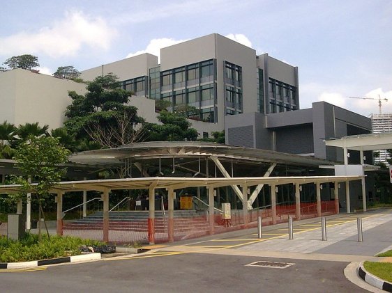 one-north MRT Station before it opened to the public