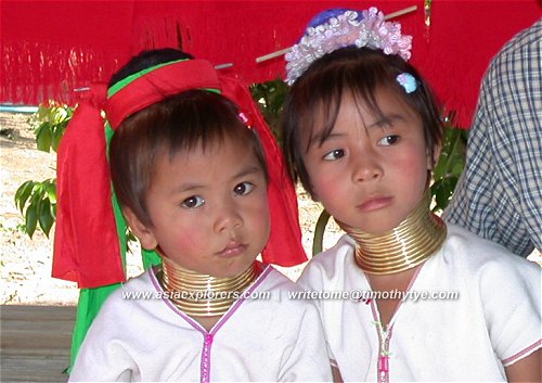 Padaung children