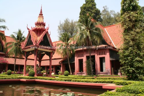 Phnom Penh National Museum Courtyard