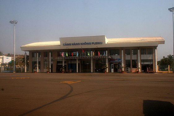 Pleiku Airport, Pleiku, Vietnam Pleiku Airport, Pleiku, Vietnam