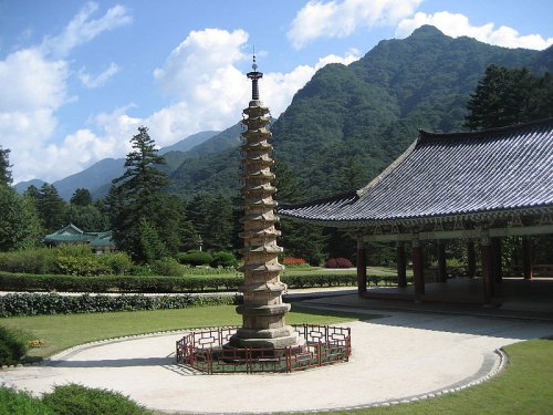 Pohyon-sa Temple, Sangwon Valley, Mount Myohyang, North Korea