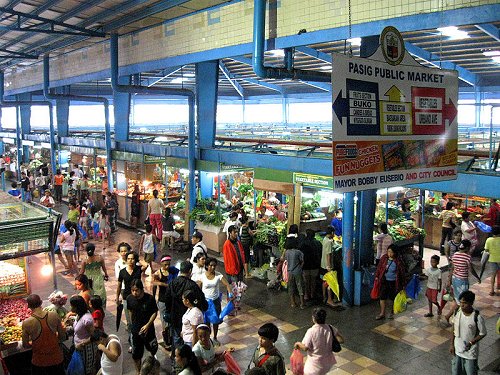 Public market, Pasig City, Metro Manila
