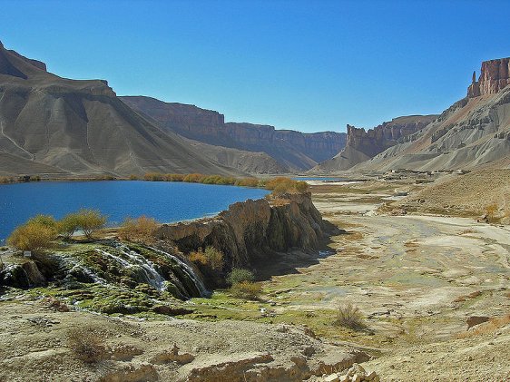 Scenery at Band-e Amir Scenery at Band-e Amir