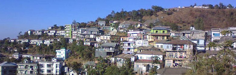 Serchhip town in Mizoram Serchhip town in Mizoram