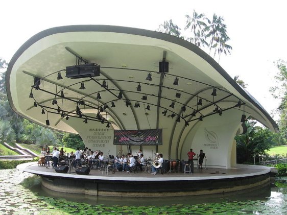 Shaw Foundation Symphony Stage, Singapore Botanic Gardens Shaw Foundation Symphony Stage, Singapore Botanic Gardens