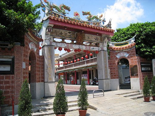 Sin Cho Kiong Temple in Lokkang, Taiwan Sin Cho Kiong Temple in Lokkang, Taiwan