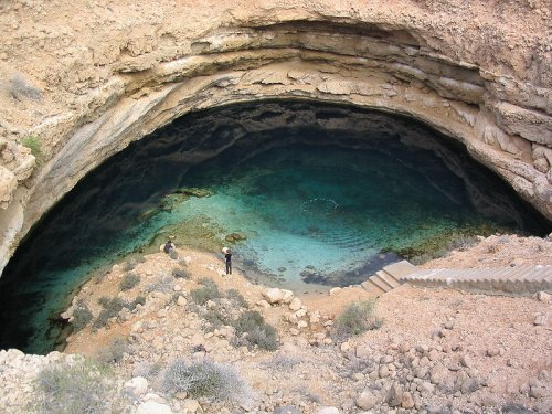 Sinkhole in Oman Sinkhole in Oman