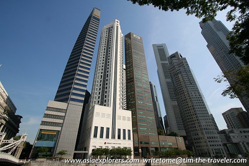 Skyscrapers of Raffles Place