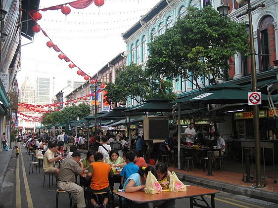 Smith Street outdoor dining, Singapore Smith Street outdoor dining, Singapore