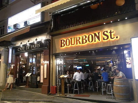 Soho nightclubs, Central, Hong Kong Soho nightclubs, Central, Hong Kong