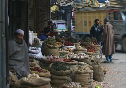Srinagar Spice Market