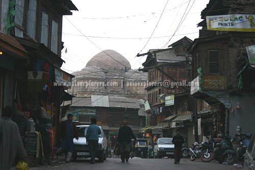A Street in Srinagar