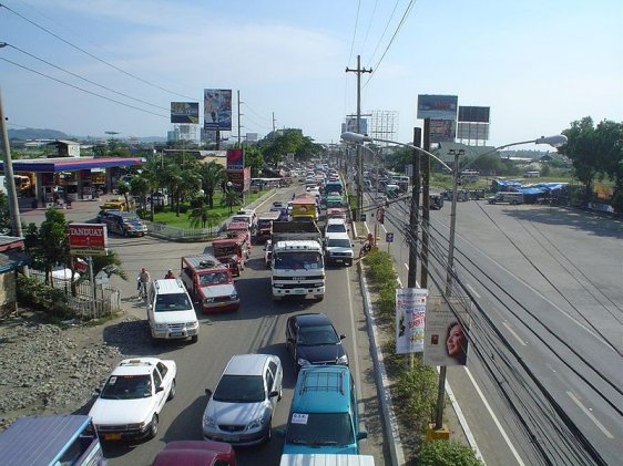 Street in Iloilo City, Panay Street in Iloilo City, Panay
