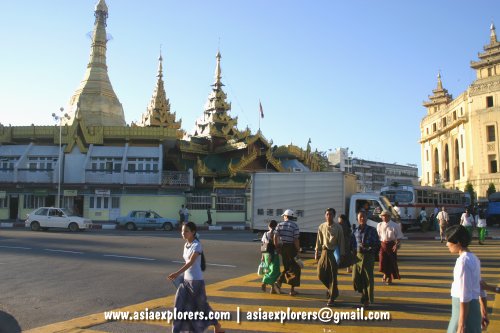 Yangon cityscape