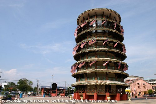 Teluk Intan, with view of its famous leaning tower Teluk Intan, with view of its famous leaning tower