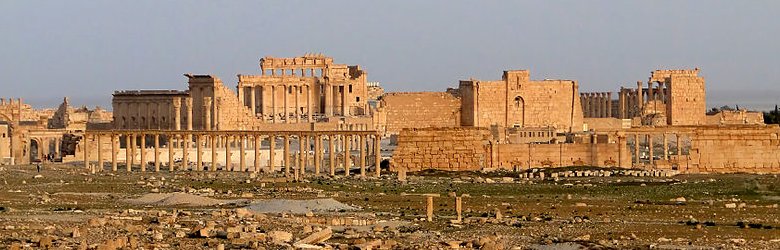 Temple of Bel at the ruins of Palmyra, Syria Temple of Bel at the ruins of Palmyra, Syria