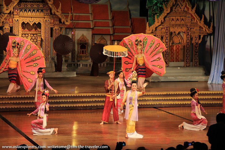 Thai Cultural Performance at Nong Nooch Garden