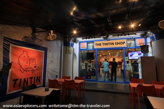 The Tintin Shop, Singapore The Tintin Shop, Singapore