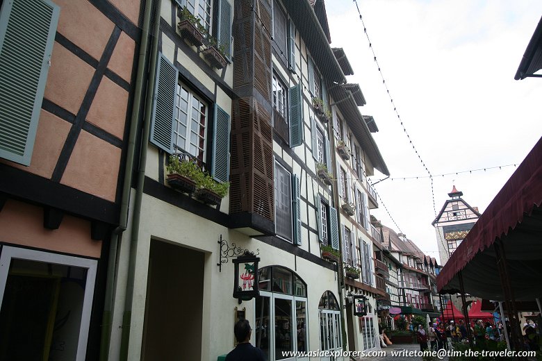 The timber-framed houses of Colmar Tropicale The timber-framed houses of Colmar Tropicale