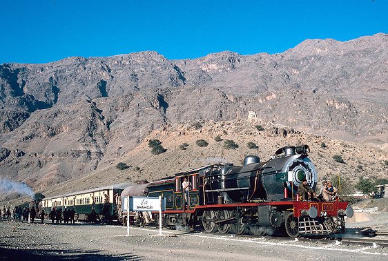 Train leaving Shahgai in Pakistan for the Khyber Pass Khyber Pass Train leaving Shahgai in Pakistan for the Khyber Pass Khyber Pass