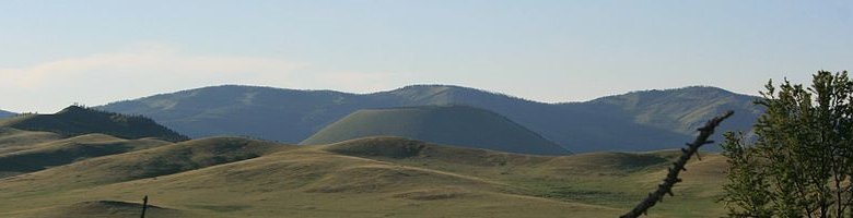 Uran Togoo old volcanic crater, Mongolia