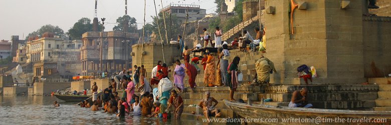 Dawn in Varanasi, India