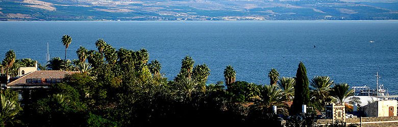 View across the Sea of Galilee from Tiberias View across the Sea of Galilee from Tiberias