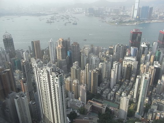 View at Mid-levels, Hong Kong