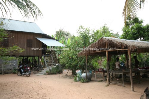 Village house outside Siem Reap