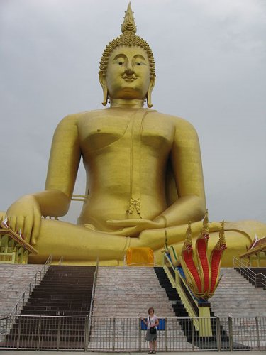 Seated Buddha of Wat Muang Ang Thong Seated Buddha of Wat Muang Ang Thong