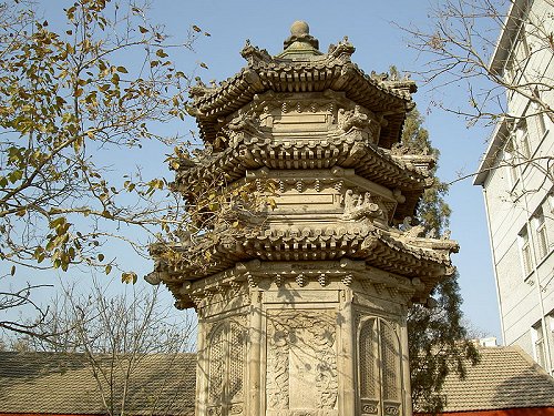 White Cloud Temple Pagoda White Cloud Temple Pagoda