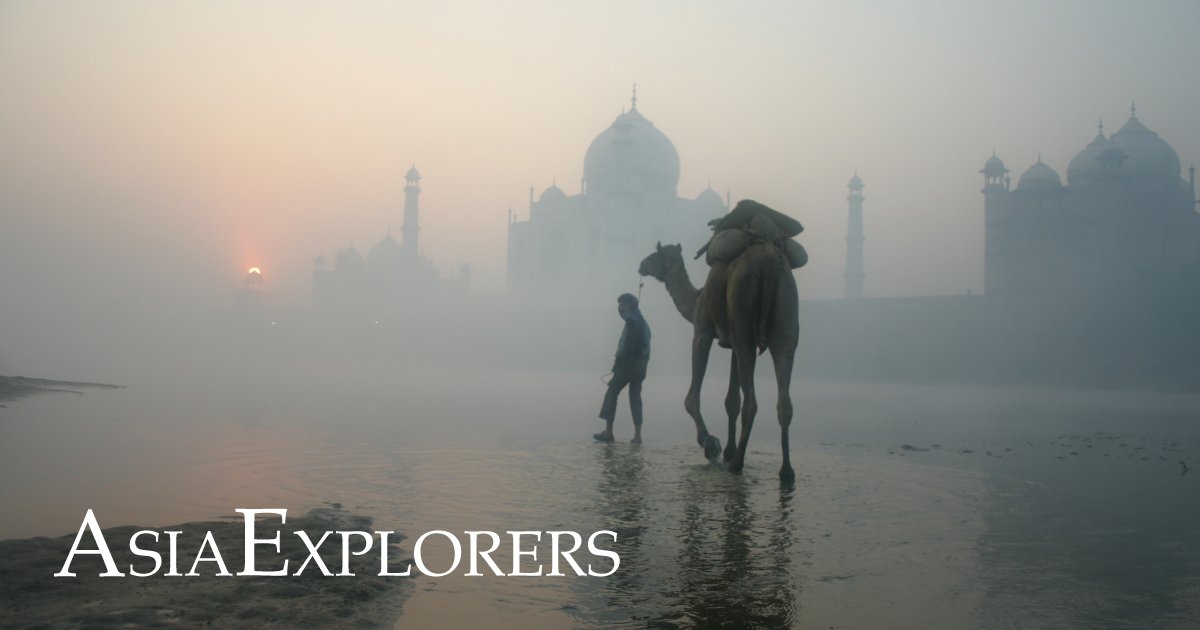 Dawn at the Taj Mahal, India